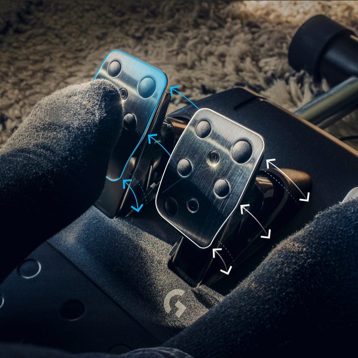 Logitech G G923 Racing Wheel and Pedals for PS5 PS4 and PC