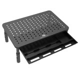 Maclean MC-946 Monitor Laptop Stand 13 - 32 3-Level Height Adjustment with Drawer up to 20kg Sturdy Vented