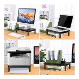 Maclean MC-946 Monitor Laptop Stand 13 - 32 3-Level Height Adjustment with Drawer up to 20kg Sturdy Vented