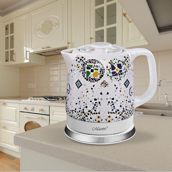 Ceramic electric kettle MAESTRO MR-068 1 5L 1500W (MR-068-MOSAIC)