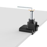 Maclean MC-968 Double Arm Monitor Mount with Gas Spring 17-57 27 kg Heavy Duty Sturdy Full Motion Holder Bracket Max VESA 200x20