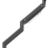 Maclean MC-968 Double Arm Monitor Mount with Gas Spring 17-57 27 kg Heavy Duty Sturdy Full Motion Holder Bracket Max VESA 200x20