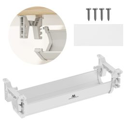 Maclean under-desk cable/extension organizer max. load 5kg white MC-106 W