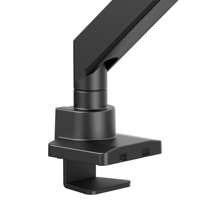 Maclean MC-968 Double Arm Monitor Mount with Gas Spring 17-57 27 kg Heavy Duty Sturdy Full Motion Holder Bracket Max VESA 200x20