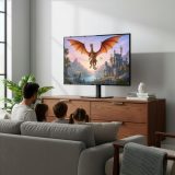 Maclean universal TV stand for RTV cabinet stand max. 35 kg 20 degree rotation for 32-55 TV MC-132