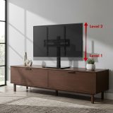 Maclean universal TV stand for RTV cabinet stand max. 35 kg 20 degree rotation for 32-55 TV MC-132