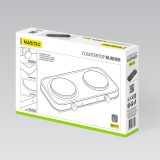 Electric double hot plate 2000W MR-771-2 MAESTRO