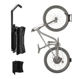 Maclean Wall-Mounted Bike Rack / Hanger max. load 35 kg adjustable tilt angle steel MC-171