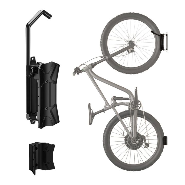 Maclean Wall-Mounted Bike Rack / Hanger max. load 35 kg adjustable tilt angle steel MC-171