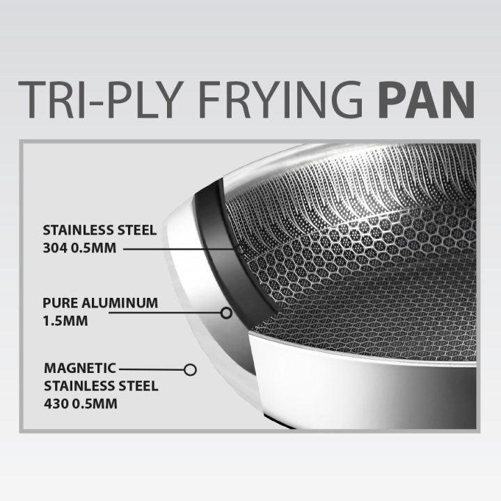 Frying pan with lid MAESTRO MR-1216 28 cm (MR-1216-28)