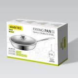Frying pan with lid MAESTRO MR-1216 28 cm (MR-1216-28)