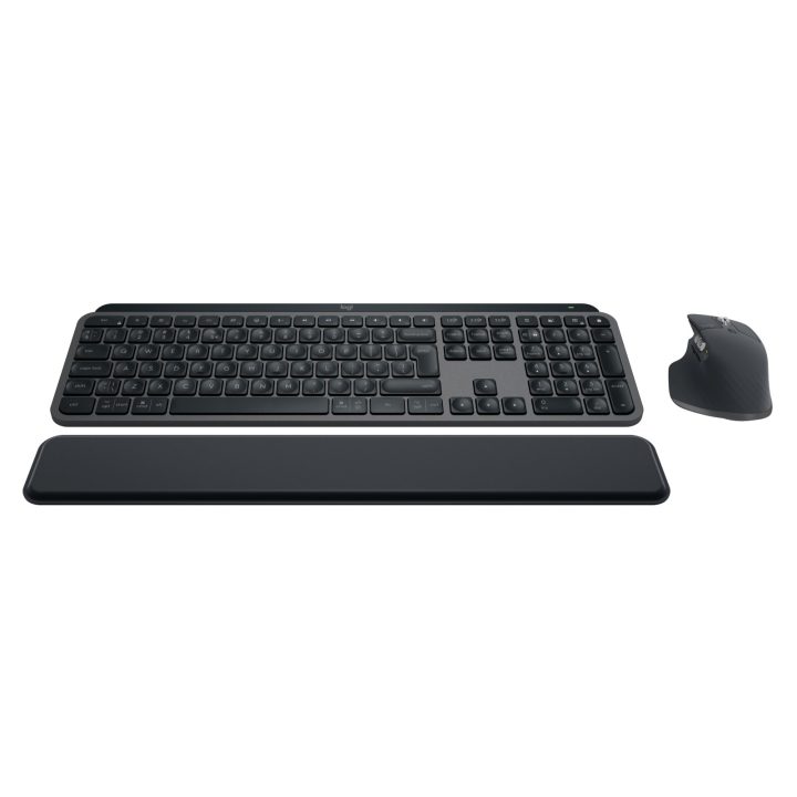 Logitech Master MX Keys Combo for Bussiness keyboard Mouse included Office RF Wireless + Bluetooth QWERTY US International Graph