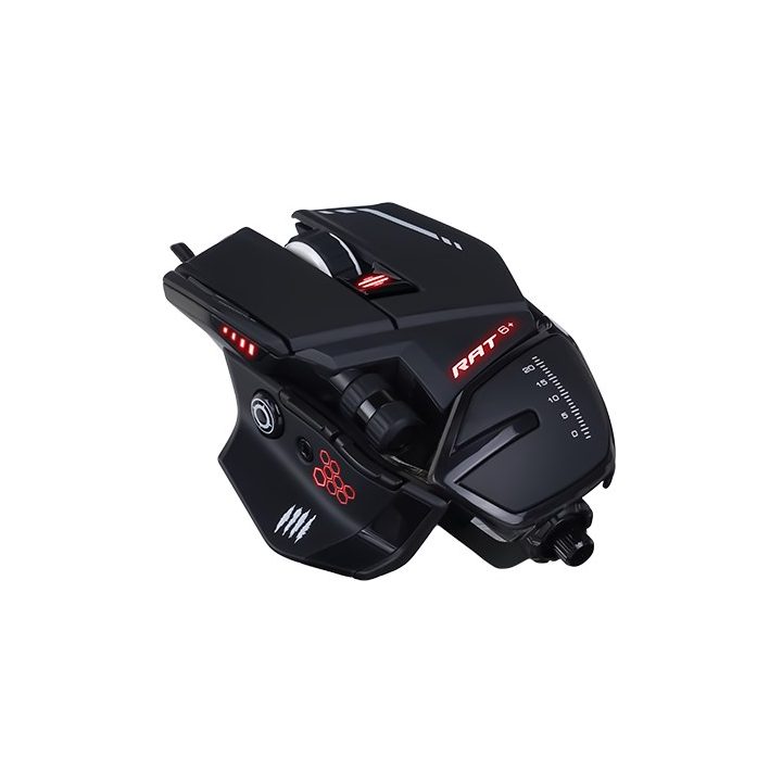 Mad Catz R.A.T. 6+ mouse Right-hand USB Type-A Optical 12000 DPI