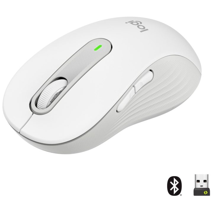 Logitech Signature M650 L Wireless mouse 2000 DPI white