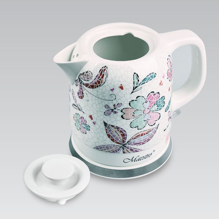 Ceramic electric kettle MAESTRO MR-068 1 5L 1500W (MR-068-FLOWERS)