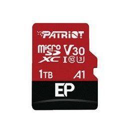 Scheda di memoria Patriot EP Pro Micro SDXC 1TB 90/80 MB/s A1 V30 U3 Class10