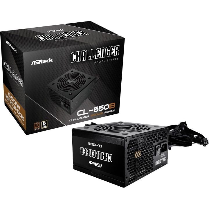 Alimentatore ASRock Challenger Bronze 650W (CL-650B)