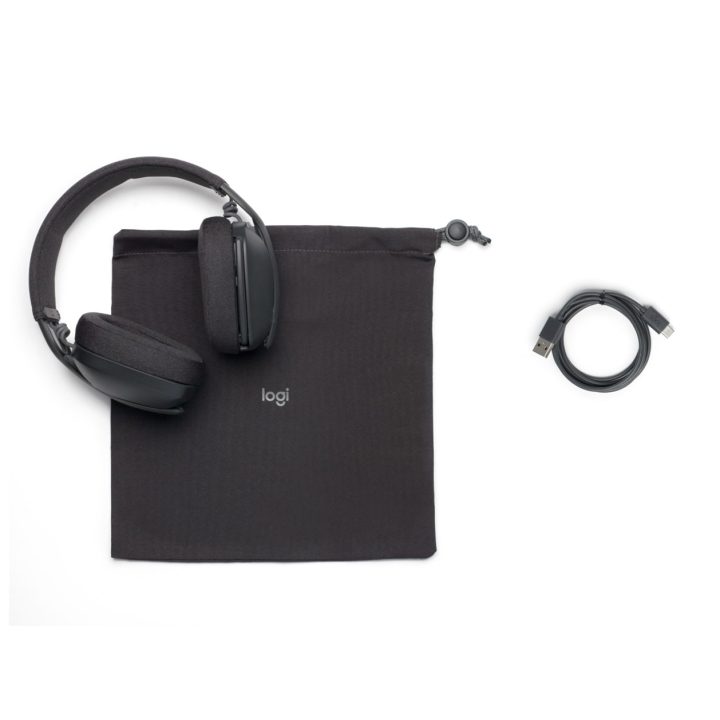 Logitech Zone Vibe 100 Headset Wireless Head-band Calls/Music Bluetooth Graphite