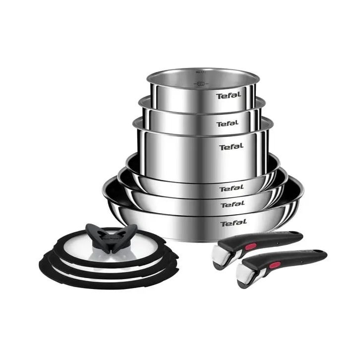 TEFAL Ingenio Emotion set di batteria da cucina 11 pezzi L897SB74