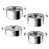 TEFAL Opti Space set di batteria da cucina 8 pezzi G7378S55
