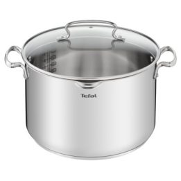 Tefal DUETTO+ G71964 Pentola rotonda acciaio inossidabile