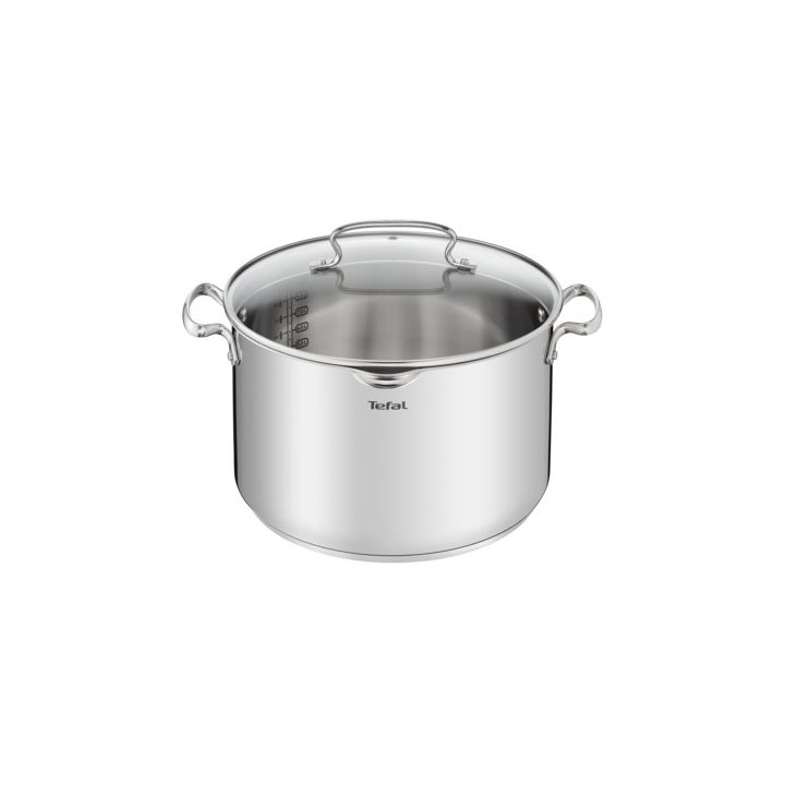 Tefal DUETTO+ G71964 Pentola rotonda acciaio inossidabile