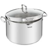 Tefal DUETTO+ G71964 Pentola rotonda acciaio inossidabile