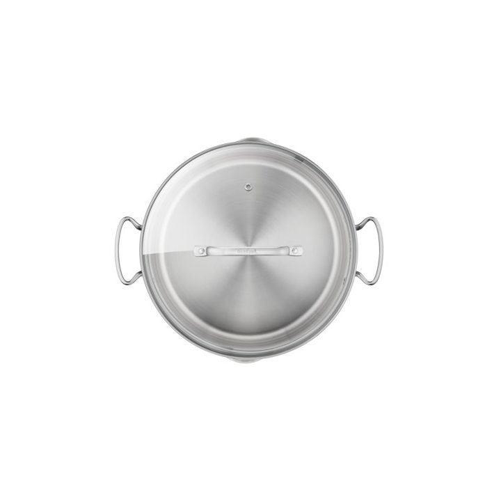 Tefal DUETTO+ G71964 Pentola rotonda acciaio inossidabile