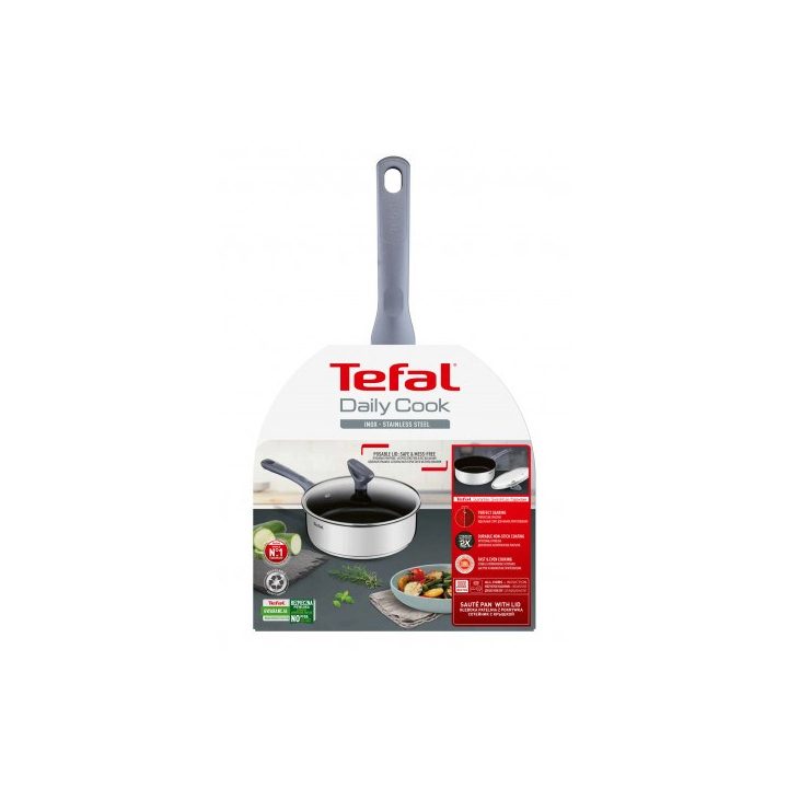 Tefal Daily Cook G7303255 padella antiaderente Padella saltapan Rotonda
