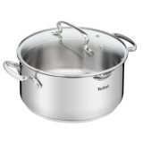 Tefal DUETTO+ G7194655 Pentola rotonda acciaio inossidabile