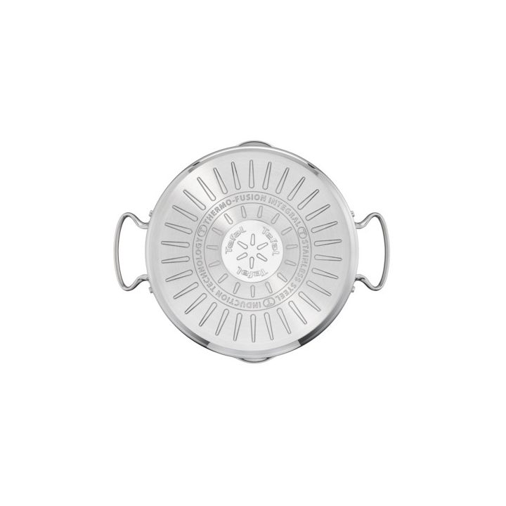 Tefal DUETTO+ G7194655 Pentola rotonda acciaio inossidabile