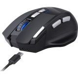 MOUSE DEFENDER GM-885 KNIGHT RF WIRELESS 3200dpi 8P NERO