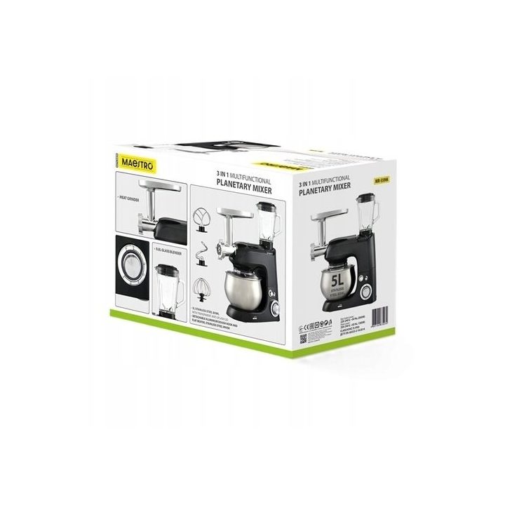 Planetary mixer 3-in-1 2000 W MR-559-M MAESTRO