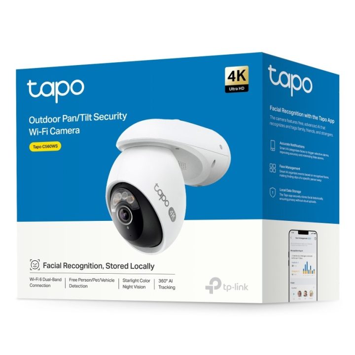 TP-Link Tapo C560WS Telecamera esterna rotante