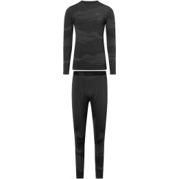 VIKING Gasher Man Set Merino intimo uomo taglia M nero