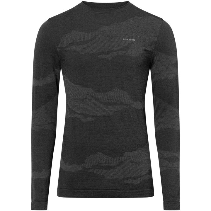VIKING Gasher Man Set Merino intimo uomo taglia M nero