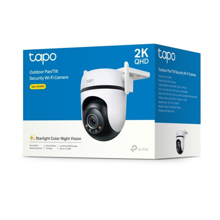 TP-Link Telecamera di sicurezza Tapo esterna Pan/Tilt Wi-Fi