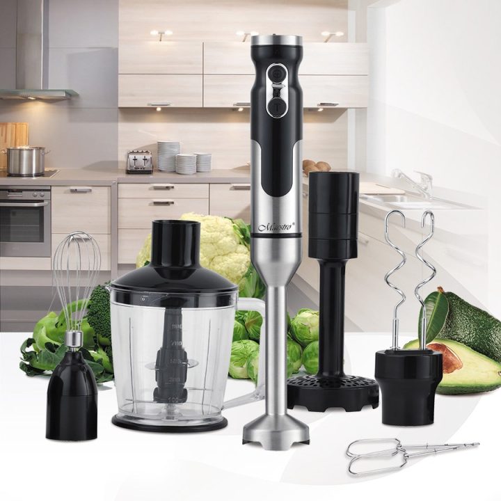 Maestro MR-567 blender Immersion blender 1000 W Black Stainless steel