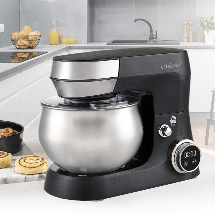 Feel Maestro MR-558 mixer Stand mixer 2000 W Black Stainless steel