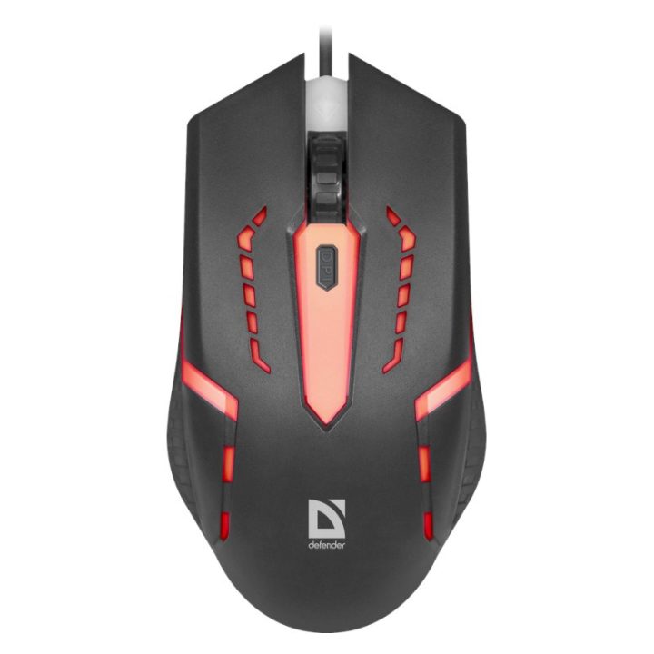 MOUSE DEFENDER FLASH MB-600L OTTICO LED 1200dpi 4P