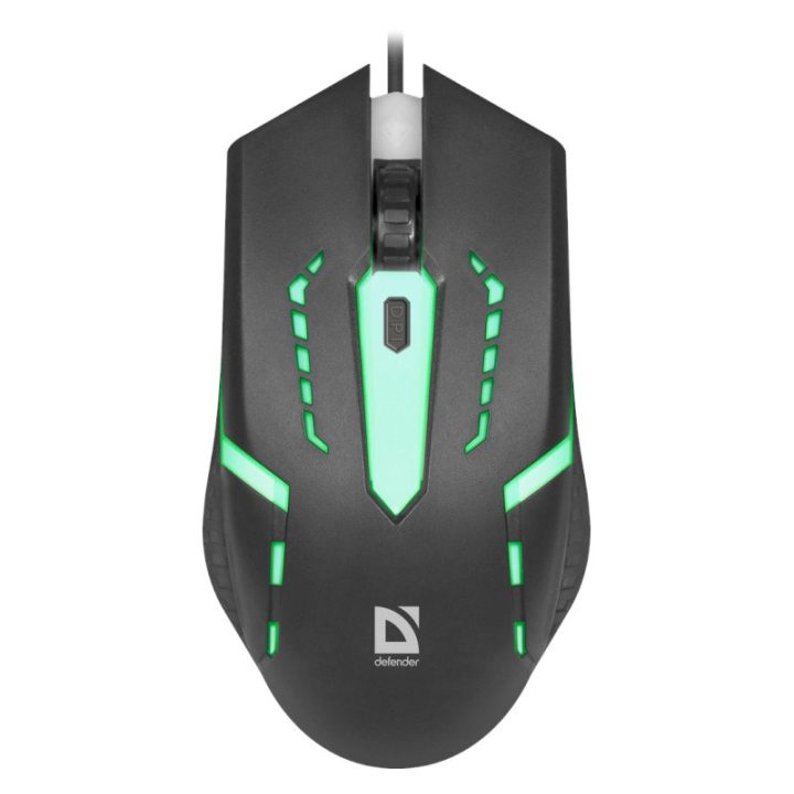 MOUSE DEFENDER FLASH MB-600L OTTICO LED 1200dpi 4P