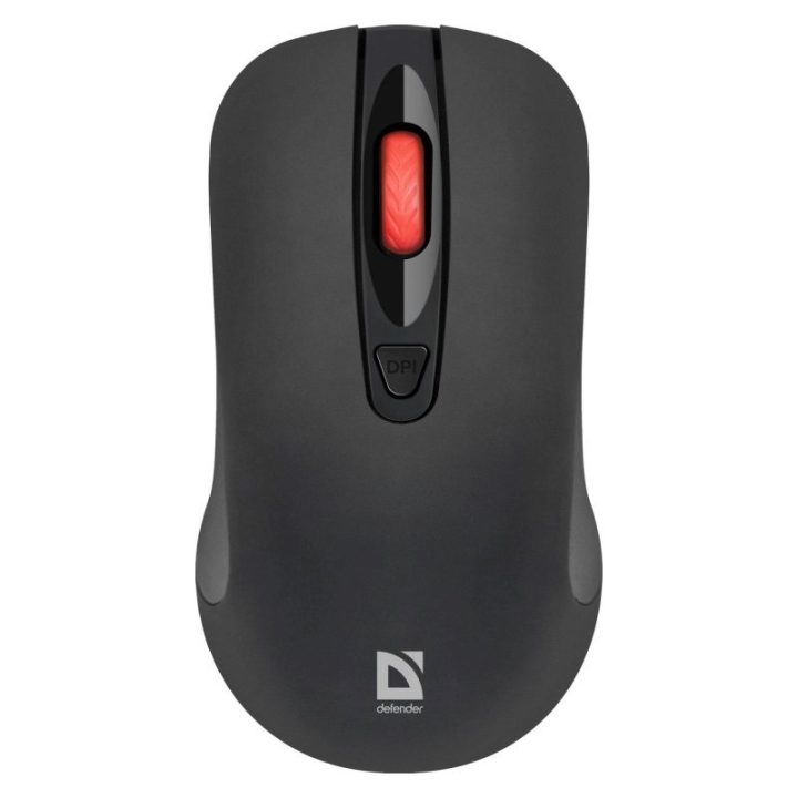 MOUSE DEFENDER NEXUS MS-195 RF SILENT NERO