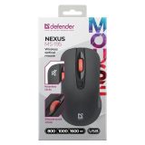 MOUSE DEFENDER NEXUS MS-195 RF SILENT NERO
