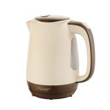 Feel-Maestro MR042 beige electric kettle 1.7 L Beige Brown 2200 W