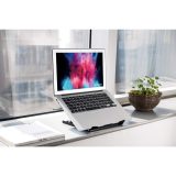 Manhattan Laptop and Tablet Stand Adjustable (5 positions) Suitable for all tablets and laptops up to 15.6 Portable and Lightwei