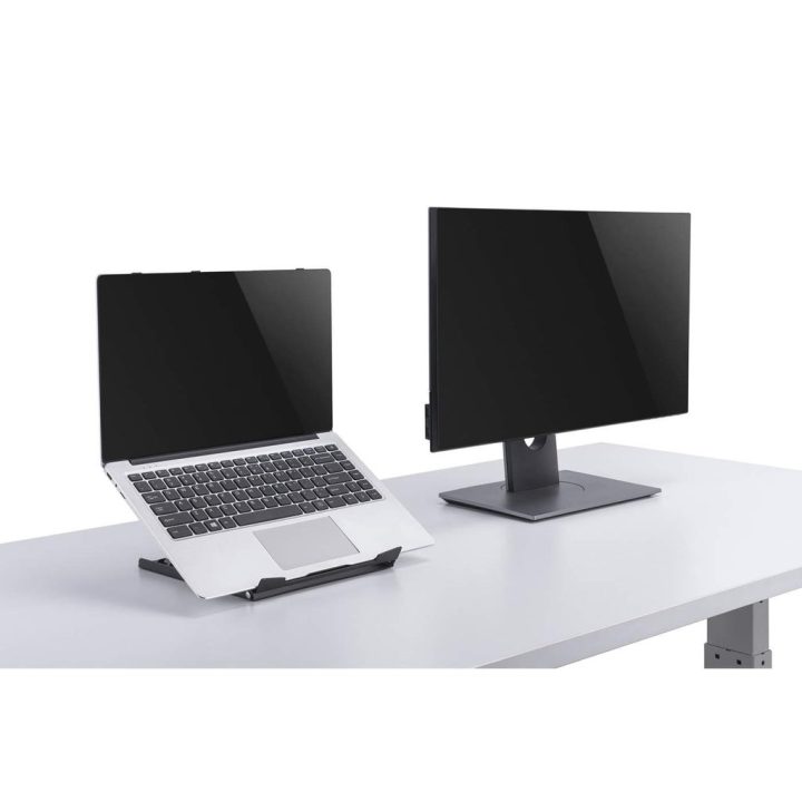 Manhattan Laptop and Tablet Stand Adjustable (5 positions) Suitable for all tablets and laptops up to 15.6 Portable and Lightwei