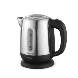 MAESTRO MR-027 electric kettle 1.2 L 1630 W Steel Black