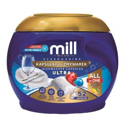 MILL CLEAN&SHINE Ultra 52 Dishwasher Capsules 3kg