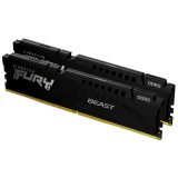 Kingston Technology FURY Beast 32GB 5600MT/s DDR5 CL36 DIMM (Kit di 2) nero