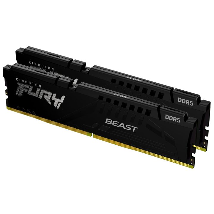 Kingston Technology FURY Beast 32GB 5600MT/s DDR5 CL36 DIMM (Kit di 2) nero